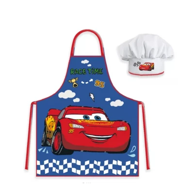 Afbeelding van Cars Keukenschort voor Kinderen met Koksmuts 5714710014282