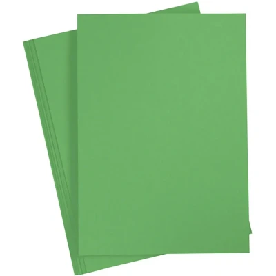 Afbeelding van Creativ company knutselkarton A4 180 gr groen 20 vellen