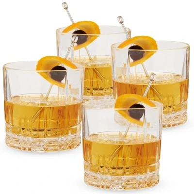 Afbeelding van Whiskyglas Spiegelau Perfect Serve Collection D.O.F. glas 368 ml (4 delig)