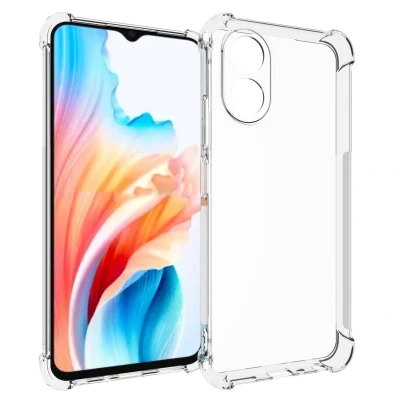 Afbeelding van Oppo A18 Hoesje Siliconen en TPU (zacht) iMoshion Softcase/Backcover Transparant Telefoonhoesje
