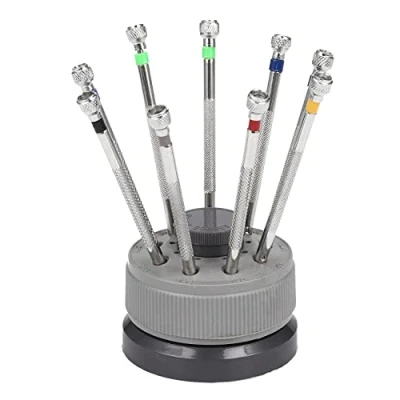 Afbeelding van Sefdrert 0.5 2.5mm Staal Precisie Schroevendraaier Set Horloge Reparatie Tool Kit 9Pcs Voor Repareren, Zoals getoond