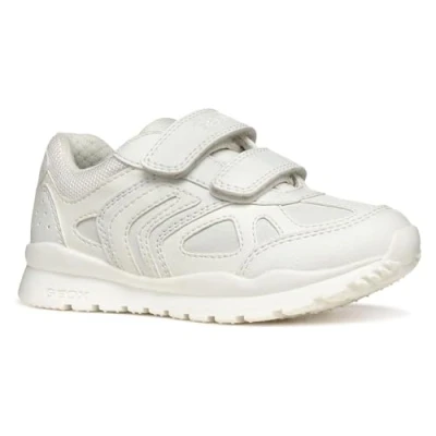 Afbeelding van Geox Sneakers laag voor kinderen, Maat: 26, White Kunststof/ textiel