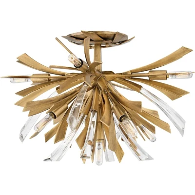Afbeelding van Hinkley/ Fredrick Ramond LED Plafondlamp Vida 9X E14 Max 40W Dimbaar Burnished Gold