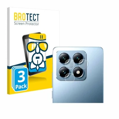 Afbeelding van BROTECT Glas Screen Protector voor Xiaomi 14T Pro (ALLEEN Camera Lens) (3 Stuks) Schermbeschermer [9H Hardheid, Beschermglas Folie niet Gehard Glas]
