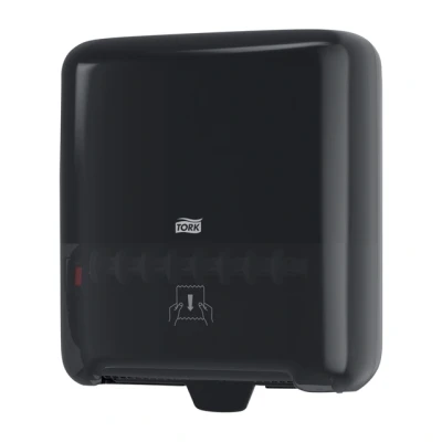 Afbeelding van Tork Matic Handdoekrol Dispenser Kunststof Zwart H1 551008