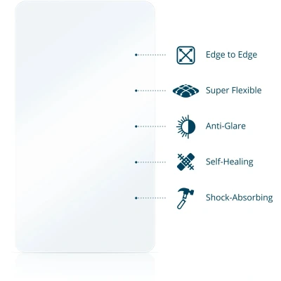 Afbeelding van BROTECT Screenprotector voor ICE Watch smart 1.85&quot; Folie Beschermfolie matte volledig dekking (2 Stuks)