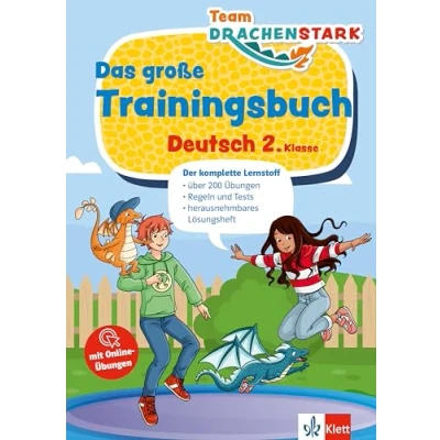 Afbeelding van Team Drachenstark: Das große Trainingsbuch Deutsch 2. Klasse: Der komplette Lernstoff