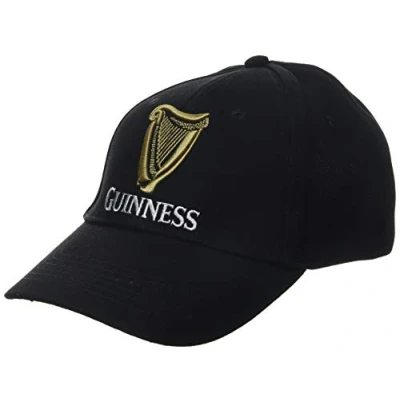 Afbeelding van Guinness Heren BLK SIG EMB B/Ball Cap Baseball, zwart (zwart zwart), One Size