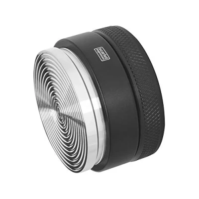 Afbeelding van scarlet espresso Tamper &quot;Grande Flat&quot; voor barista; met 3D groeven een perfecte afzuiging zeefdragermachines; verschillende maten; zware uitvoering.