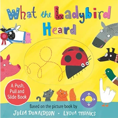 Afbeelding van What the Ladybird Heard: A Push, Pull and Slide Board Book
