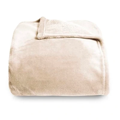 Afbeelding van Silentnight Superzachte fleece deken veelzijdige pluizige plaid voor bedbank en bank, gemaakt van warme, gezellige super zachte steen 130 x 150 cm