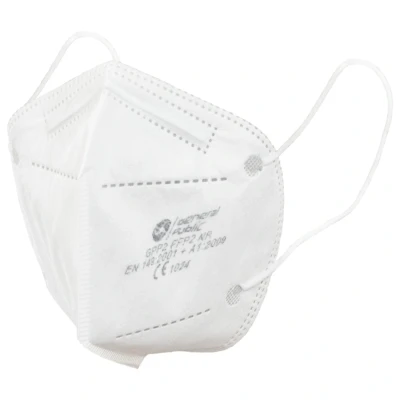 Afbeelding van GPP2 SAAR FFP2 respirator Wit