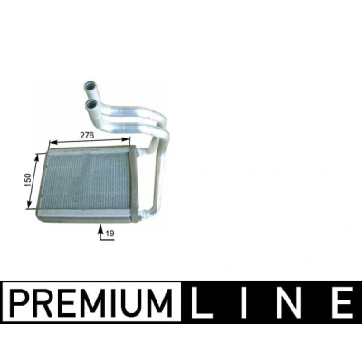 Afbeelding van Kachelradiateur, interieurverwarming MAHLE AH 175 000P