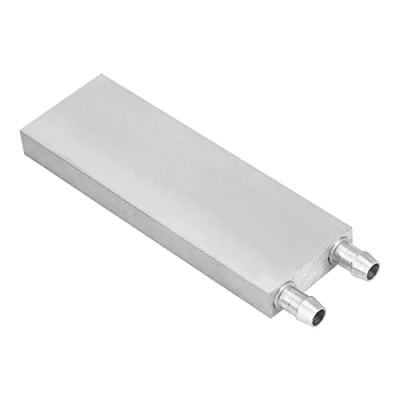 Afbeelding van Waterkoelblok CPU Draagbare Aluminium radiator Vloeibare Waterkoeler Koellichaam voor Pc laptop(40 * 80 12mm)