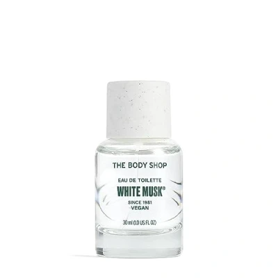 Afbeelding van The Body Shop White Musk Eau de toilette, 30 ml, veganistisch, helder design