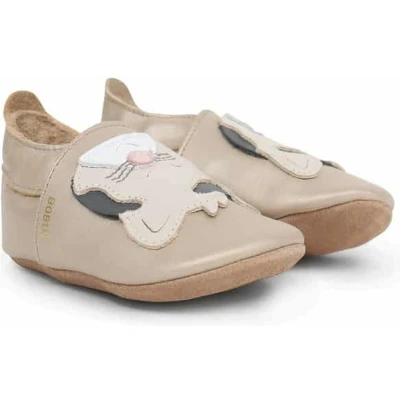 Afbeelding van Bobux Soft Soles Gold Leopard Babyslofjes EU 18