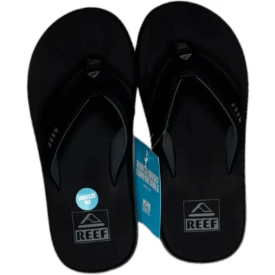 Afbeelding van Reef THE Layback Teensandalen, Heren, Maat: 37.5, Black Pu