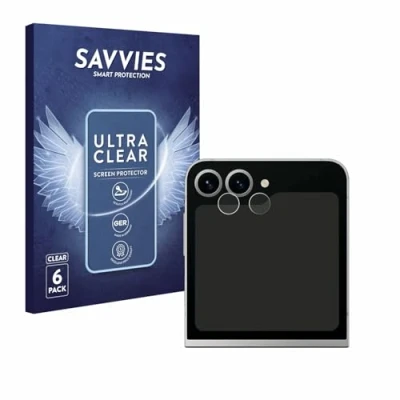 Afbeelding van Savvies Screenprotector voor Samsung Galaxy Z Flip6 (ALLEEN Camera Lens) Folie Beschermfolie transparant (6 Stuks)