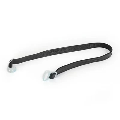 Afbeelding van Bibia Snelbinder kort Rubber haak/oog