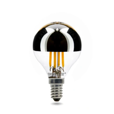 Afbeelding van E14 LED Filament G45 Kopspiegellamp 4W warm Wit Dimbaar 2200K (Extra wit)