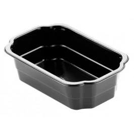 Afbeelding van Take Away Tray 1 vaks 1750ml zwart