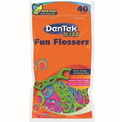 Afbeelding van DenTek Kids Fun Flosser 40&#039;S