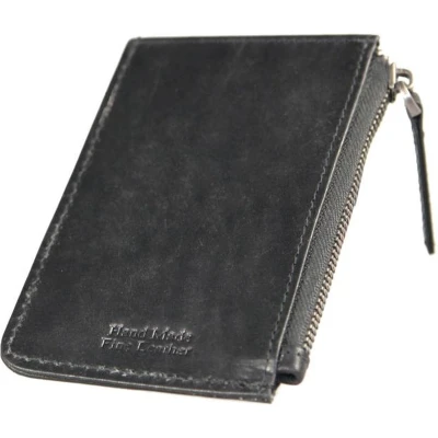 Afbeelding van Branco Portemonnee / Creditcardhouder Zwart Leer RFID protected