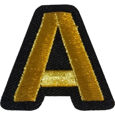 Afbeelding van Fjesta© Oeteldonk embleem Gouden letter A