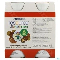 Afbeelding van Resource Junior Fibre Chocolade 4x200ml
