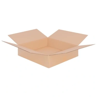 Afbeelding van verpacking Vouwdozen 395 x 90 mm bruin (buitenmaat 400 100 mm) KK 91 1 golf verzenddozen voor middelgrote goederen DHL pakket DPD GLS Hermes dozen (50 stuks)