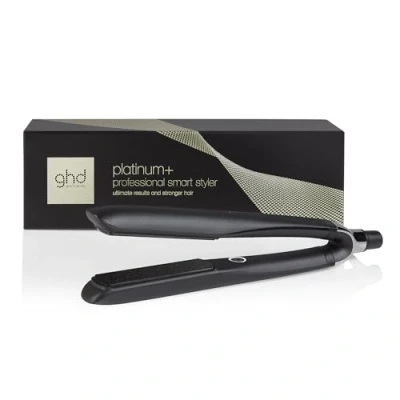 Afbeelding van ghd Platinum+ White Intelligente professionele stijltang, minder haarbreuk, meer glans en kleurbescherming, ultra zone technologie, optimale kamtemperatuur 185 ºC homogeen