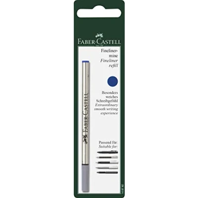 Afbeelding van Faber Castell Fineliner Refill Blauw
