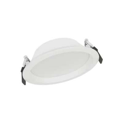 Afbeelding van Ledvance led 1260lm 14w 4000k cri80 89 bundel diffuus ip44 50000uur dxl 150x52mm aluminium beh wit inbouw 4058075091450