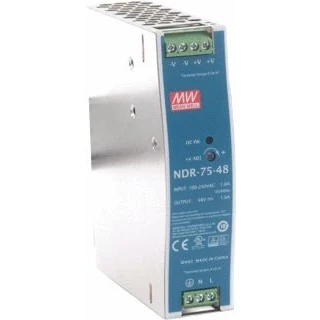 Afbeelding van Meanwell 48v 0 1 6a slimenecon eff ndr 75 48