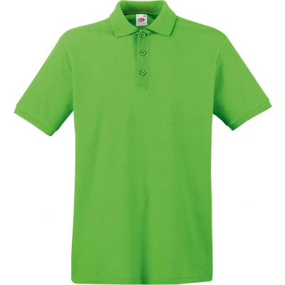 Afbeelding van Fruit Of The Loom Premium Heren Poloshirt Met Korte Mouwen (Lime)