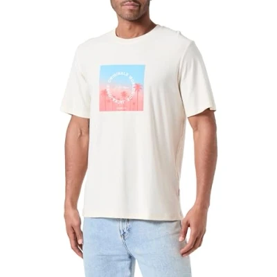 Afbeelding van Joraruba Sunset Branding Tee SS C.N, Botercrème., L