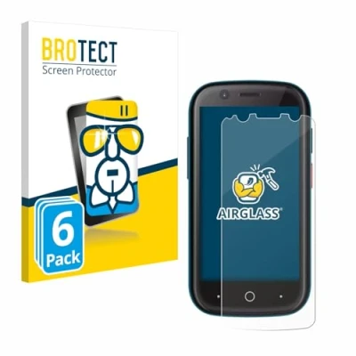 Afbeelding van BROTECT Screenprotector voor Unihertz Jelly 2 Folie Beschermfolie Beschermglas transparant (6 Stuks)