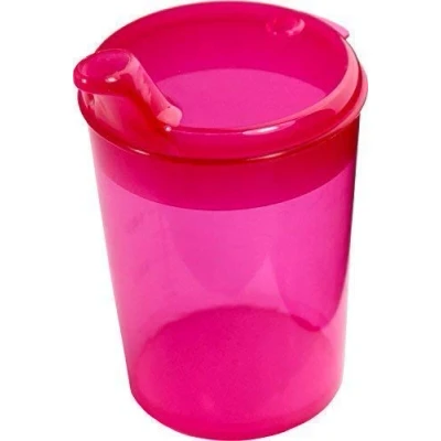 Afbeelding van Medi Inn Beker Schabelbeker Drinkbeker 250 ml (Kleur: rood, opening: 12 x 10 mm)