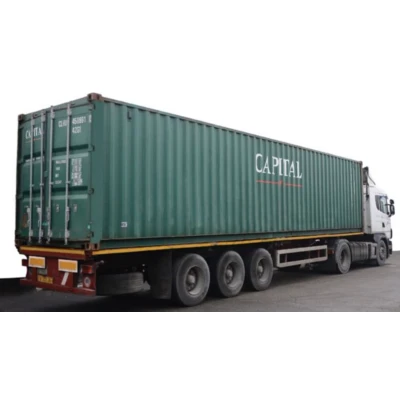 Afbeelding van 1:24 Italeri 3951 40&#039;FT Container Trailer CMA CGM Plastic Modelbouwpakket