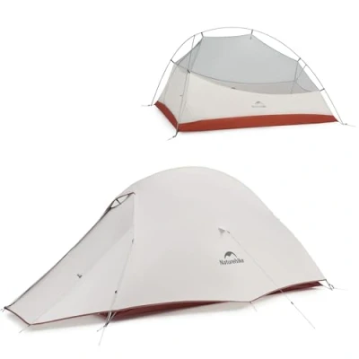 Afbeelding van Naturehike Cloud up pro Tent 1 Persoon Lichtgewicht Kampeertent, Gemakkelijke Opzet Winddicht &amp; Waterdicht Koepeltent voor Buiten Reizen Trekking