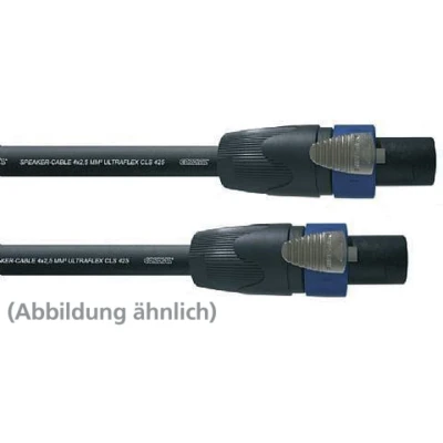 Afbeelding van Cordial LS Pro Line Speakon 20m 4 x 2,5 qmm CPL 20 LL Speakerkabel Afgewerkt