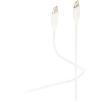 Afbeelding van Flexline® USB Lade Kabel, C® Stecker auf 8 pin Stecker, PD, weiß, 1,5m