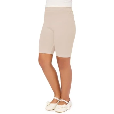 Afbeelding van Merry Style MS MS10 132 LE Meisjes Leggings Sport Vrijetijdsbroek Kort Viscose Sporbroek Yogabroek Beige 140