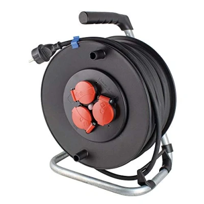 Afbeelding van Kabelhaspel 3 x 2,5mm2 / voudig 40m IP44