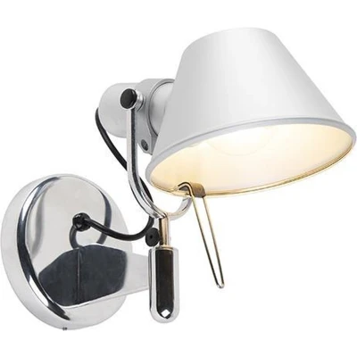 Afbeelding van Artemide Tolomeo Faretto wandlamp retrofit met schakelaar