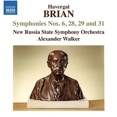 Afbeelding van New Russia State Symphony Orchestra, Alexander Walker Brian: Symphonies Nos. 6, 28, 29 And 31 (CD)