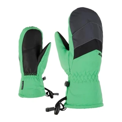 Afbeelding van Ziener LETTERO Skiwanten voor kinderen, waterdicht, ademend, pale green, 7