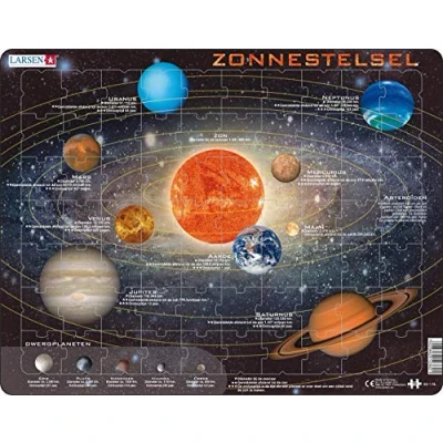 Afbeelding van Larsen Legpuzzel Maxi Zonnestelsel 70 Stukjes