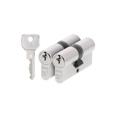 Afbeelding van AXA Veiligheidscilinder 7211 00 08 Security SKG** 30/30 2 stuks gelijksluitend