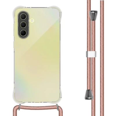 Afbeelding van Samsung Galaxy A36 Hoesje Kunststof imoshion Hardcase/Koordhoesje/Backcover Rosé goud Telefoonhoesje